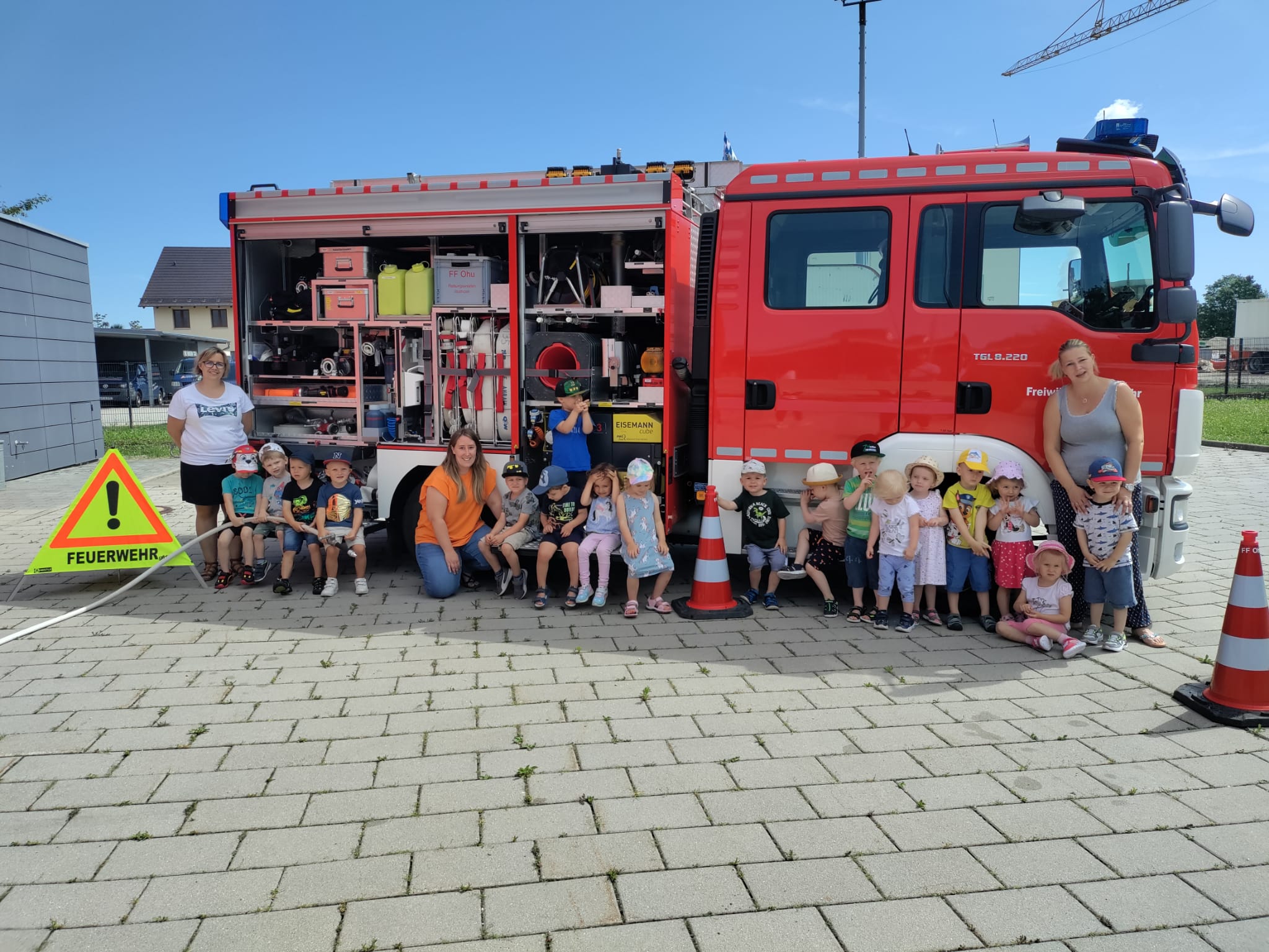 Mehr über den Artikel erfahren Kinderkrippe Glückspilz zu Besuch